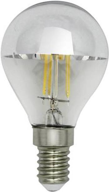 LED žárovka LightMe LM85143 230 V, E14, 4 W, teplá bílá, A+ (A++ - E), kapkovitý tvar, vlákno, 1 ks