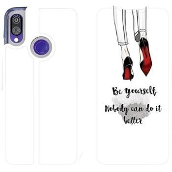 Flipové pouzdro na mobil Xiaomi Redmi Note 7 - M046P Be yourself (5903226829132)