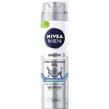 NIVEA Men 3-Day Beard Shave Gel Sensitive 200 ml (9005800308432)
