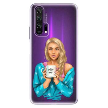 Odolné silikonové pouzdro iSaprio - Coffe Now - Blond - Honor 20 Pro