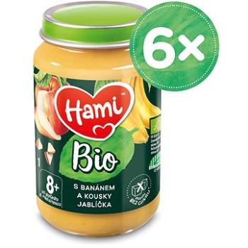 Hami BIO S banánem a kousky jablíčka 6× 190 g (13041091699524)