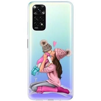 iSaprio Kissing Mom pro Brunette and Girl pro Xiaomi Redmi Note 11 / Note 11S (kmbrugirl-TPU3-RmN11s)