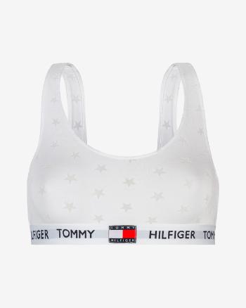 Tommy Hilfiger Burnout Podprsenka Bílá