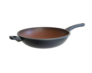 DOMO pánev Wok Terracotta EVO 32 cm, Počet vrstev: 6, indukce