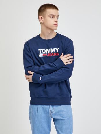 Tommy Jeans Mikina Modrá