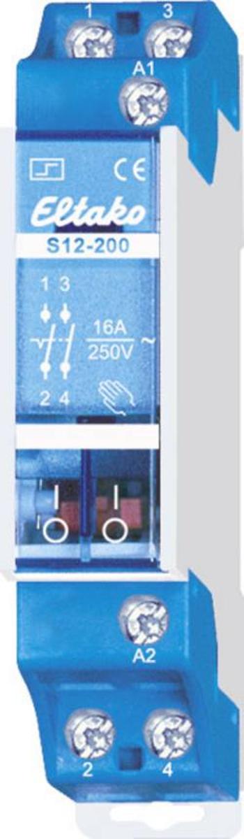 Impulsní spínač Eltako S12-200-24V 21200020, 2 spínací kontakty, 230 V, 10 A, 2300 W