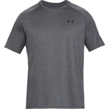 Under Armour Pánské triko Tech 2.0 SS Tee, Tmavě, šedá, M