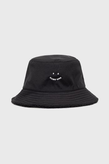Oboustranný klobouk Paul Smith černá barva