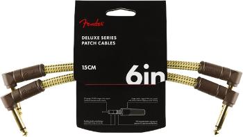 Fender Deluxe Series 6'' Patch Cable Tweed 2-Pack