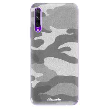 Odolné silikonové pouzdro iSaprio - Gray Camuflage 02 - Honor 9X Pro