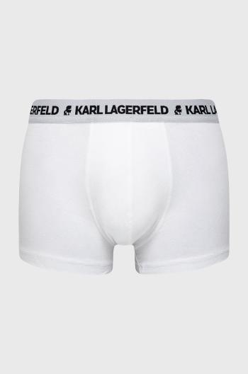 Boxerky Karl Lagerfeld pánské, bílá barva