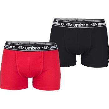 Umbro BOXER SHORT 2 PACK Pánské boxerky, černá, velikost M