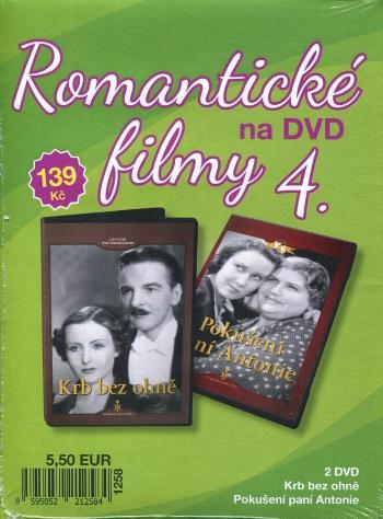 Romantické filmy na DVD 4 - kolekce (2 DVD) - digipack