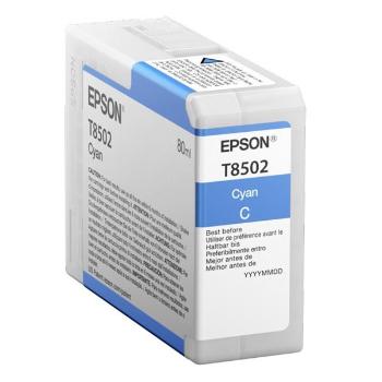 EPSON T8502 (C13T850200) - originální cartridge, azurová, 80ml