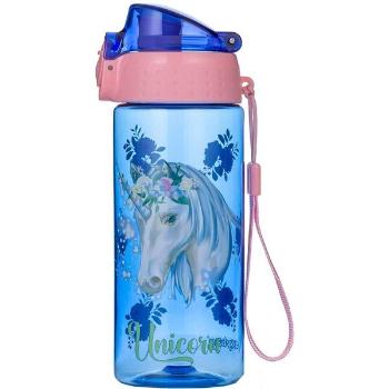 Oxybag UNICORN 500 ML Holčičí plastová láhev na pití, fialová, velikost