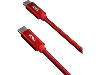 Kabel YENKEE YCU C102 RD USB-C/USB-C 2.0 2m Red