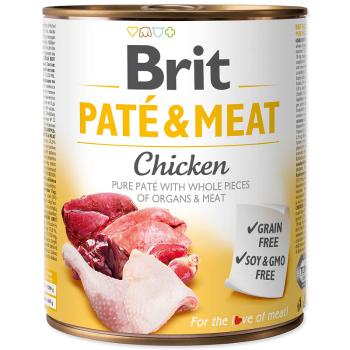 Konzerva BRIT Paté & Meat Chicken 800 g