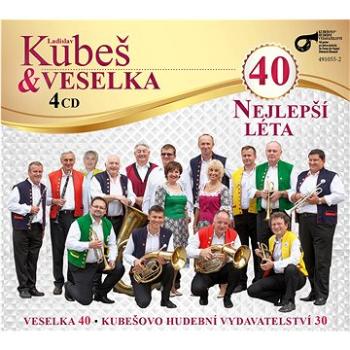 Kubeš Ladislav & Veselka: 40 Nejlepší léta (4x CD) - CD (491055-2)