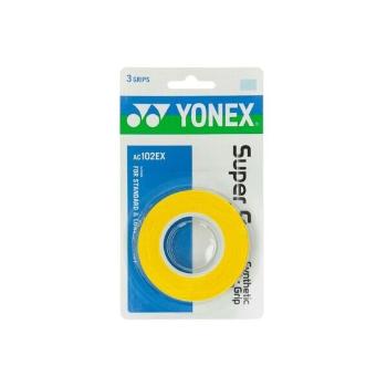 Yonex SUPER GRAP Vrchní omotávka, žlutá, velikost UNI
