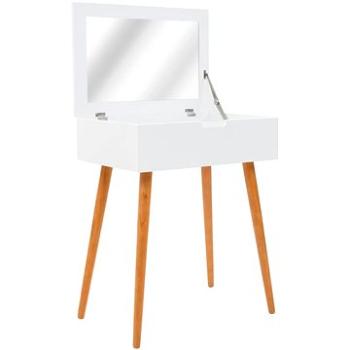 Toaletní stolek se zrcadlem MDF 60 × 40 × 75 cm (245751)