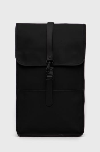 Batoh Rains 12200 Backpack černá barva, velký, hladký