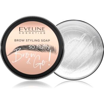 Eveline Cosmetics Brow & Go! stylingové mýdlo na obočí odstín Transparent 25 g