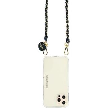 La Coque Francaise Lou phone chain black and golden  (LE304697)