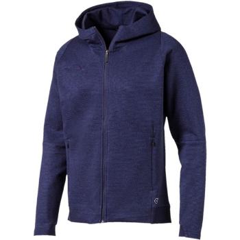 Puma FINAL CASUALS HOODED JACKET Pánská mikina, modrá, velikost