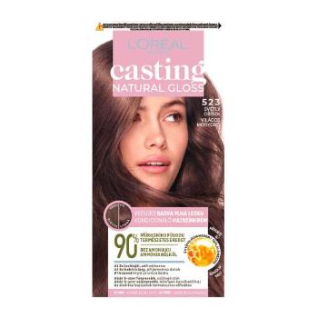 L'Oréal Paris Casting Natural Gloss 48 ml barva na vlasy pro ženy 523 na barvené vlasy; na všechny typy vlasů