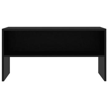 TV stolek černý 80x40x40 cm dřevotříska (800055)