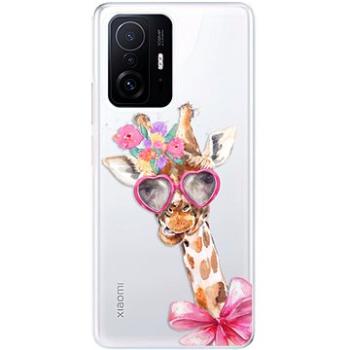 iSaprio Lady Giraffe pro Xiaomi 11T / 11T Pro (ladgir-TPU3-Mi11Tp)