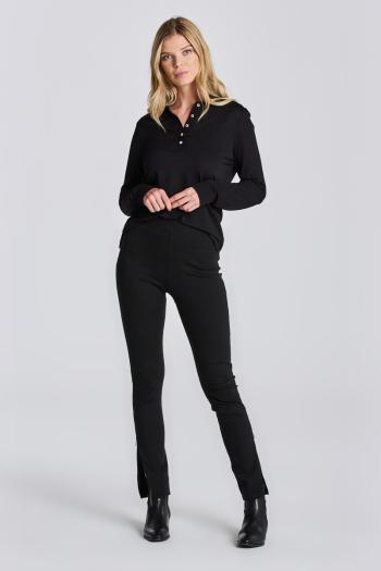 LEGÍNY GANT JERSEY LEGGINGS černá M