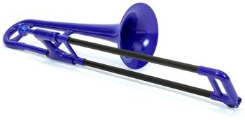 pBone 700639 Plastový trombon Blue