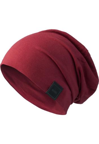 Urban Classics Jersey Beanie maroon - L/XL