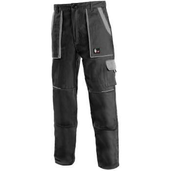 Canis Pracovní kalhoty CXS LUXY JOSEF - Černá / šedá | 64