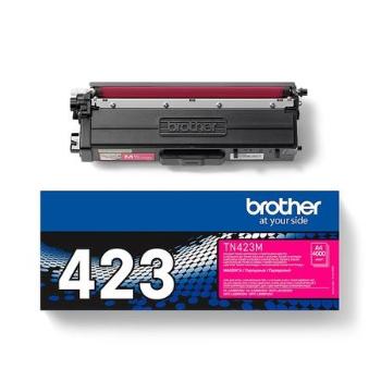 BROTHER toner TN-423M pro HL-L8260CDW/HL-L8360CDW/DCP-L8410CDW / 4.000 stran / Magenta, TN423M