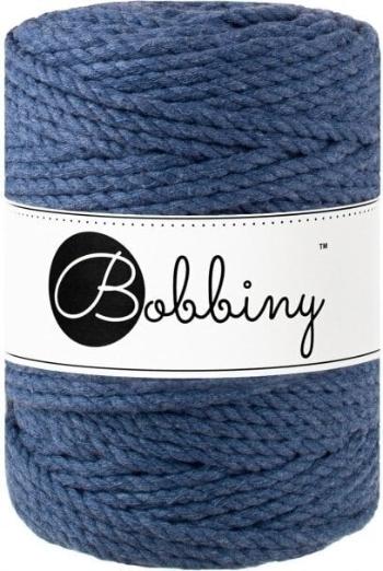 Bobbiny 3PLY Macrame Rope 5 mm 100 m Jeans Šňůra