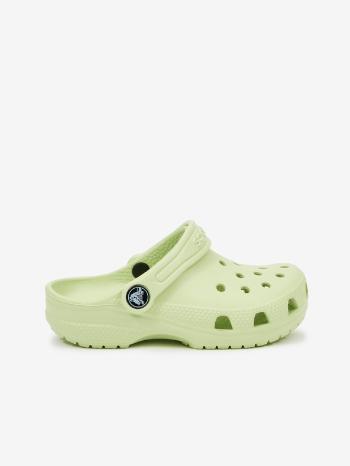 Crocs Pantofle dětské Zelená