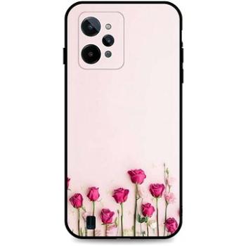 TopQ Kryt Realme C31 silikon Roses 74320 (Sun-74320)