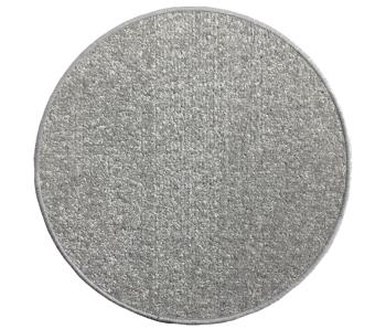 Vopi koberce Eton 73 šedý koberec kulatý - 250x250 (průměr) kruh cm Šedá