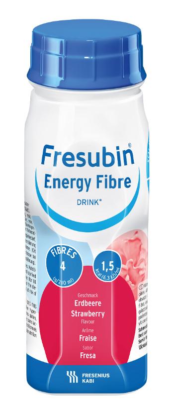 Fresubin Energy Fibre DRINK Jahoda 4x200 ml