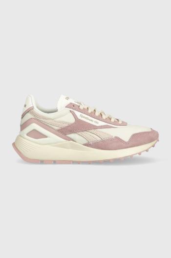 Sneakers boty Reebok Classic růžová barva