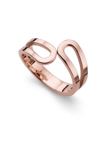 Oliver Weber Minimalistický bronzový prsten Character 41198RG 57 mm