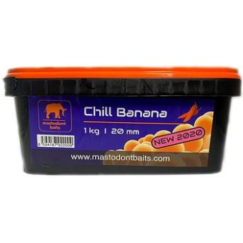 Mastodont Baits Boilie Chill Banana 1kg (RYB014932nad)