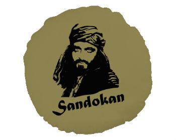 Kulatý polštář Sandokan