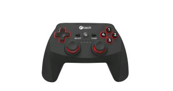 Gamepad C-TECH Khort pro PC/PS3/Android, 2x analog, X-input, vibrační, bezdrátový, USB