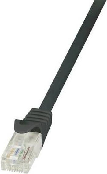 Síťový kabel RJ45 LogiLink CP2063U, CAT 6, U/UTP, 3.00 m, černá