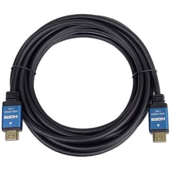 PremiumCord Ultra HDTV 4K@60Hz kabel HDMI 2.0b kovové+zlacené konektory 1m (kphdm2a1)
