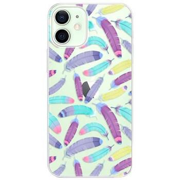 iSaprio Feather Pattern 01 pro iPhone 12 (featpatt01-TPU3-i12)