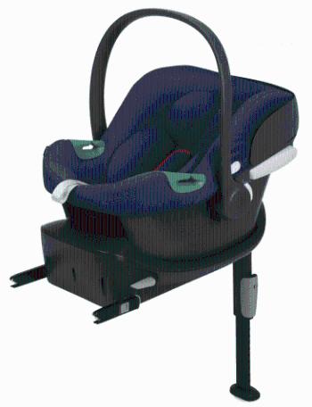 Cybex ATON B2 I-SIZE incl. BASE ONE 2023 Bay Blue|dark blue